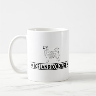 Humoristischer Schafhund Kaffeetasse