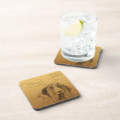 Humoristischer Vietnamesischer Hundegänger Jahr S- Untersetzer (Rechte Seite)