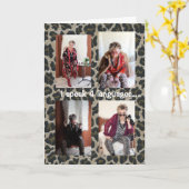 Humoristisches Sprechen meiner eigenen Sprachgrüßk Karte (Gelbe Blume)