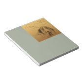 Humoristisches Vietnamesisches Hundestift Notizblock (angewinkelt)