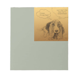 Humoristisches Vietnamesisches Hundestift Notizblock