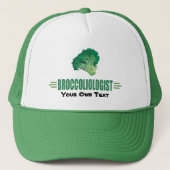 Humorose Broccoli Truckerkappe (Vorderseite)