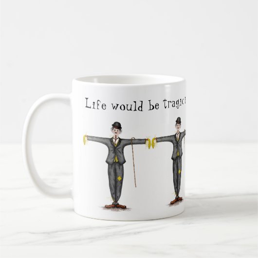 Humorose Charlie Scarecrow-Tasse Kaffeetasse (Links)