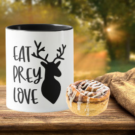 Humorose Eat Prey Liebe Tasse