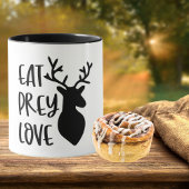 Humorose Eat Prey Liebe Tasse