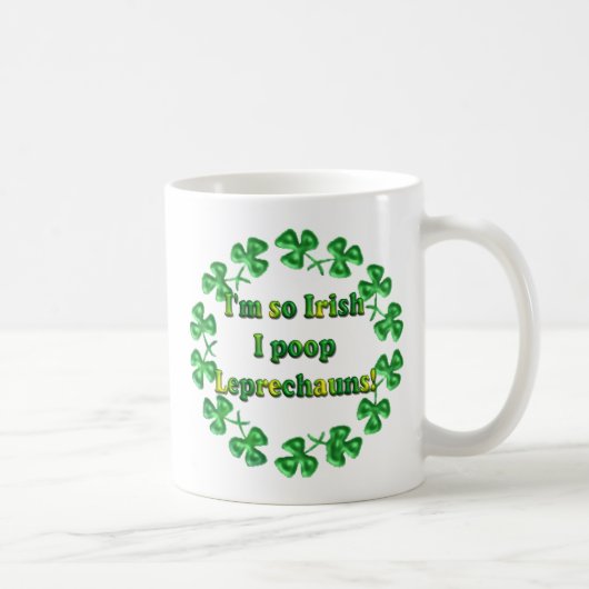 Humorose Irish Coffee Tasse (Rechts)