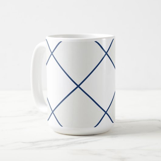 Humorose Simple Call Vater Kaffeemaschine Tasse (Vorderseite Links)