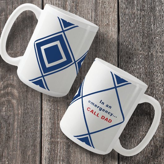 Humorose Simple Call Vater Kaffeemaschine Tasse