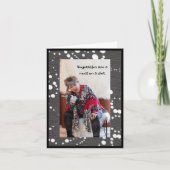 Humorose Veggie Diät Karte (Vorderseite)