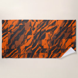 Humorous Coffee and Adulting Text Graphic Strandtuch