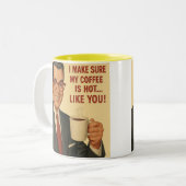 Humorous coffee Mug Zweifarbige Tasse (Vorderseite Links)