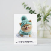 Humorous Customizable Any Occasion Postcard Postkarte (Stehend Vorderseite)