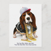 Humorous Customizable Any Occasion Postcard Postkarte (Vorderseite)