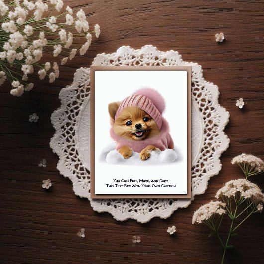 Humorous Customizable Any Occasion Postcard Postkarte