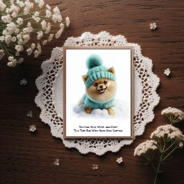 Humorous Customizable Any Occasion Postcard Postkarte