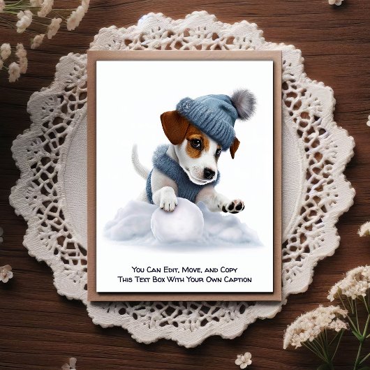 Humorous Customizable Any Occasion Postcard Postkarte