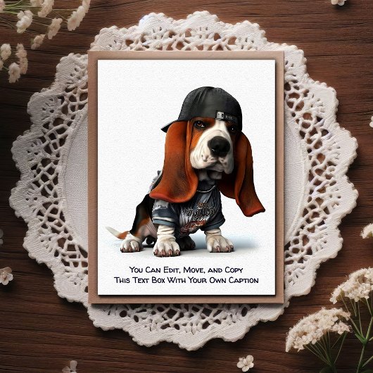 Humorous Customizable Any Occasion Postcard Postkarte