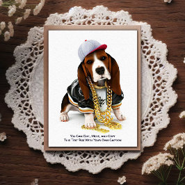 Humorous Customizable Any Occasion Postcard Postkarte