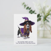 Humorous Customizable Any Occasion Postcard Postkarte (Stehend Vorderseite)