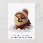 Humorous Customizable Any Occasion Postcard Postkarte (Vorderseite)