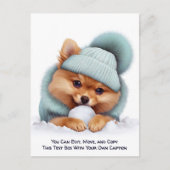Humorous Customizable Any Occasion Postcard Postkarte (Vorderseite)