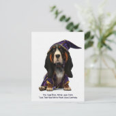 Humorous Customizable Any Occasion Postcard Postkarte (Stehend Vorderseite)