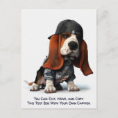 Humorous Customizable Any Occasion Postcard Postkarte (Vorderseite)