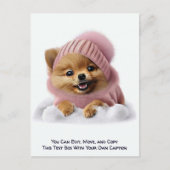 Humorous Customizable Any Occasion Postcard Postkarte (Vorderseite)