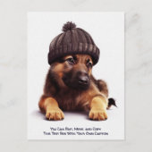 Humorous Customizable Any Occasion Postcard Postkarte (Vorderseite)