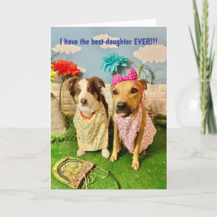 HUMOROUS DAUGHTER BIRTHDAY CARD FEIERTAGSKARTE