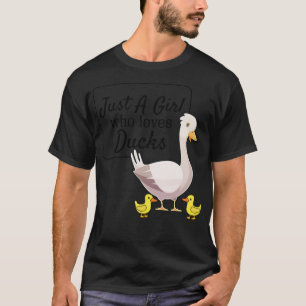 Humorous Duck Animals Cute Chicken Tee golden ret