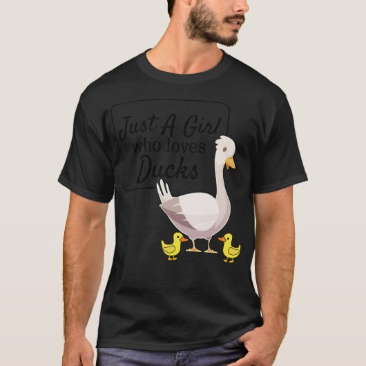 Humorous Duck Animals Cute Chicken Tee golden ret (Vorderseite)