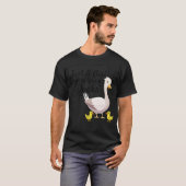Humorous Duck Animals Cute Chicken Tee golden ret (Vorne ganz)
