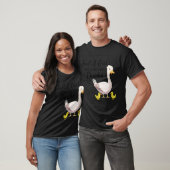 Humorous Duck Animals Cute Chicken Tee golden ret (Unisex)