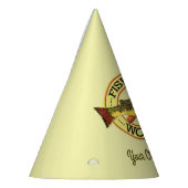 Humorous Fish More - Work Less Trout Fishing Partyhütchen (Links)