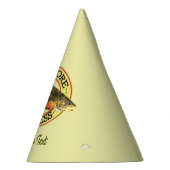 Humorous Fish More - Work Less Trout Fishing Partyhütchen (Rechts)