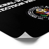 Humorous Funny You Don't Know Me  Poster (Ecke)