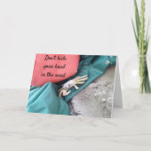 HUMOROUS **GEBURTSTAG** STRANDKARTE KARTE (Vorderseite)