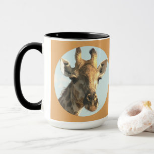 HUMOROUS GIRAFFE TASSE: "SIND DIE LASHEN ZU VIEL?" TASSE