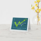 Humorous Gratulationen über Your Job Card Karte (Gelbe Blume)