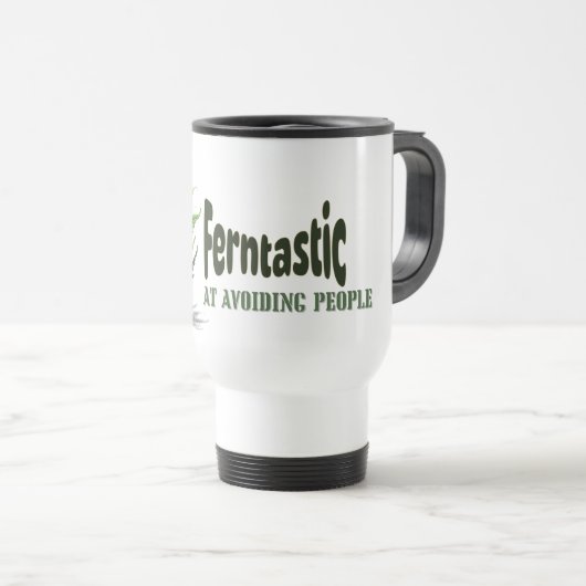 Humorous Introvert Plant Lover Mug Reisebecher (VorderseiteRechts)