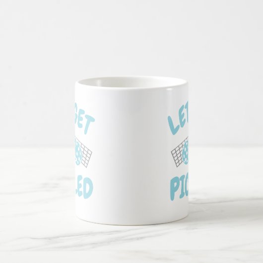 Humorous Let's Get Pickled Kaffeetasse (Mittel)