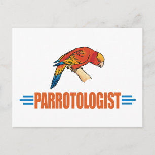 Humorous Parrot Lover Postkarte