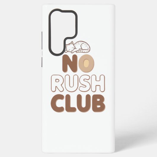 Humorous Slow Living and Lazy Day Samsung Galaxy Hülle (Rückseite)