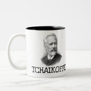 HUMOROUS TCHAIKOFFEE KAFFEE TASSE