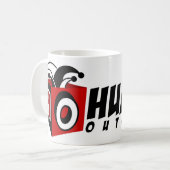 HumorOutcasts.comlogo 2016 Kaffeetasse (Vorderseite Links)