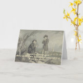 Humors Greetings Card Fun Scottish Birthday Karte (Gelbe Blume)