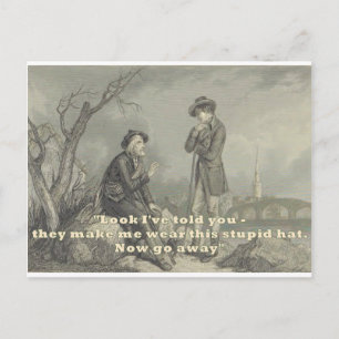 Humors Greetings Card Fun Scottish Birthday Postkarte