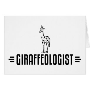 Humorsche Giraffe