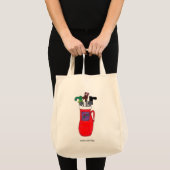Humorsche Golf-Tasche des Weihnachtsmanns Tragetasche (Vorderseite (Produkt))